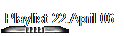 Playlist 22.April 06